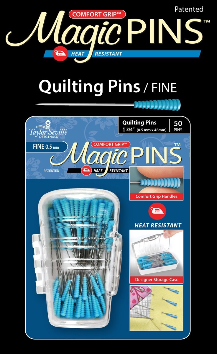 Taylor Seville Magic Pins Quilting fine 0,5 x 48 mm 